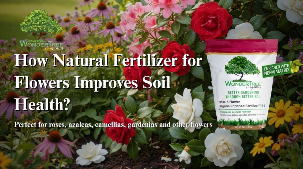 How Natural Fertilizer for Flowers Improves Soil Health?